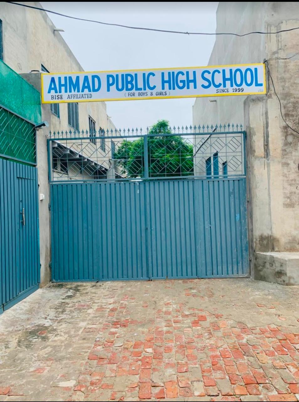 Ahmad Public High School - Secondary School Certificate (Matriculation)